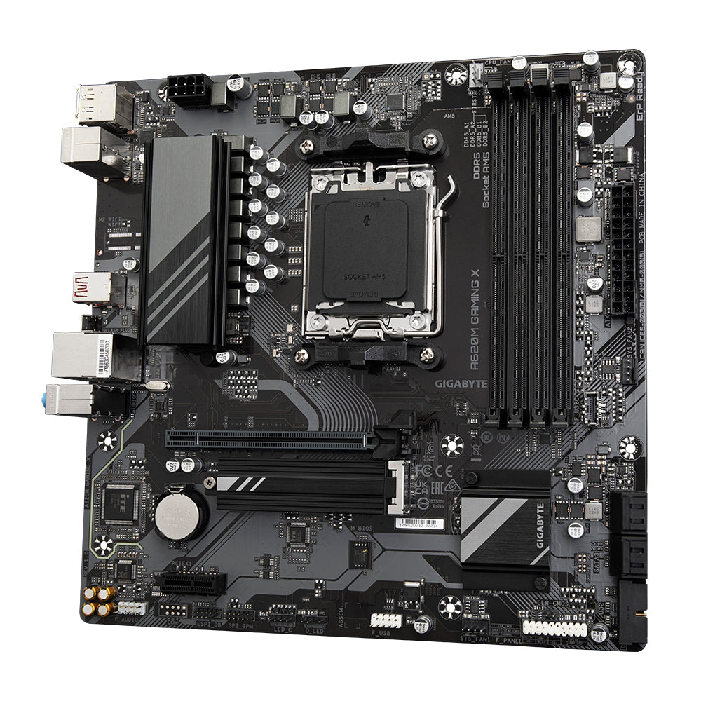 GIGABYTE A620M GAMING X - Socket AM5 - Moderkort