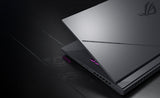 ASUS ROG Strix G16 G614FP-S5062W – nærbillede af produktets detaljer; tastaturlayout illustrativt