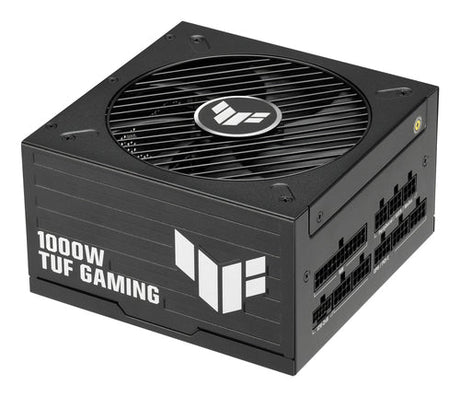 ASUS TUF Gaming 1000P – 1000 W Platinum strømforsyning – blæsergitter og modulære stik