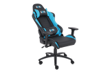 Geekd Vulcan Gaming Chair Svart/Blå - Topp PU-läder - Upp Till 120 KG