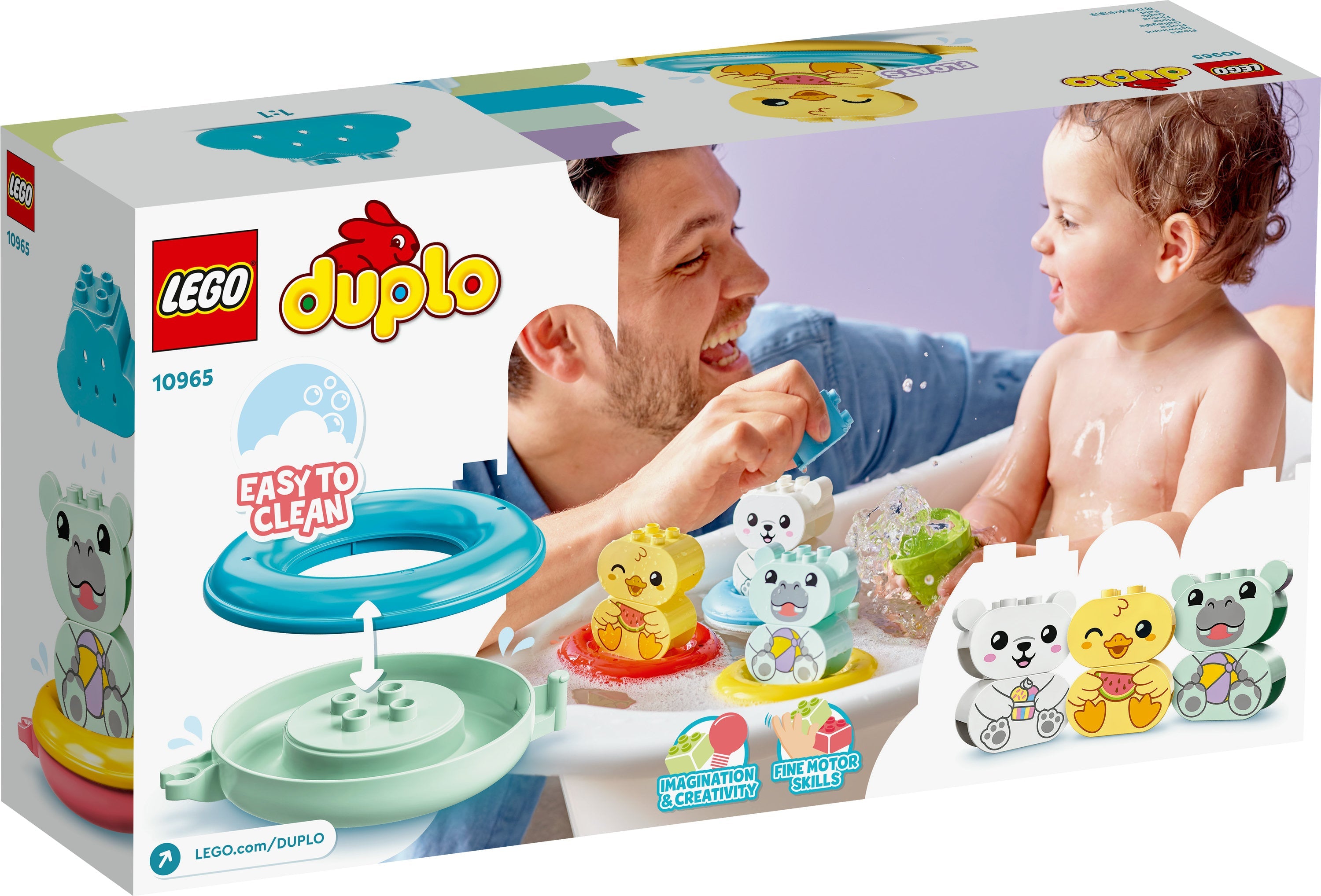LEGO DUPLO Bath Time Fun: Flytande Djurtåg 10965