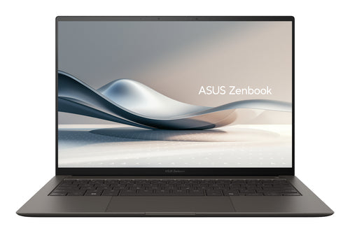 ASUS Zenbook S14 UX5406SA-PV530W – set forfra; tastaturlayout illustrativt