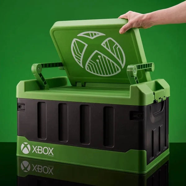Numskull Officiella Förvaringsbox För Sovrum För Xbox Med Hopfällbar Stol