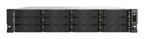 QNAP TS-h1277AXU-RP-R5-16G – front med 12 drevbåse