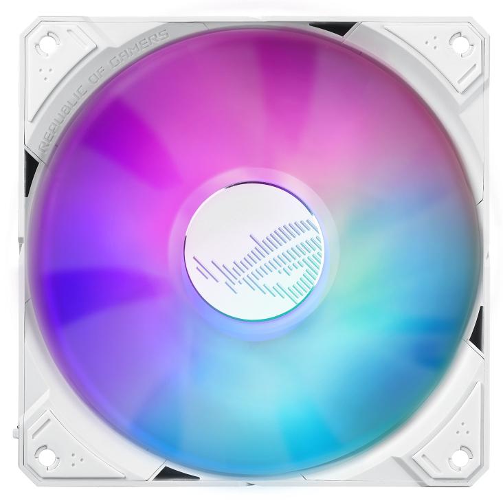 ASUS ROG RYUJIN III 360 ARBG WHITE Ed. AiO Water Cooler w. 3.5" LCD, 3x120mm ROG ARGB MD Fans 2200 ASUS