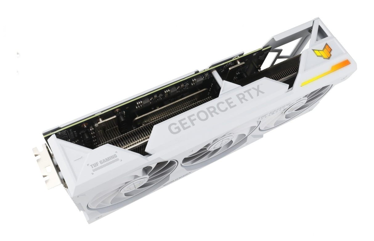 ASUS GeForce RTX 4070 TI SUPER 16GB TUF OC GAMING WHITE EDITION BTF ASUS