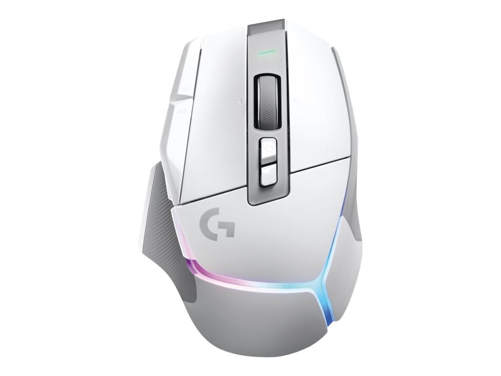 Logitech G G502 X PLUS Optisk Trådlös Vit