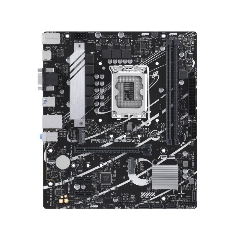 ASUS PRIME B760M-K (mATX, B760, LGA 1700, DDR5) ASUS