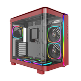 Montech King 95 Pro Rött Böjt Glas