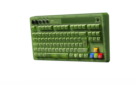 8Bitdo - Mechanical Keyboard Xbox Edition ISO (QWERTZ) - Green