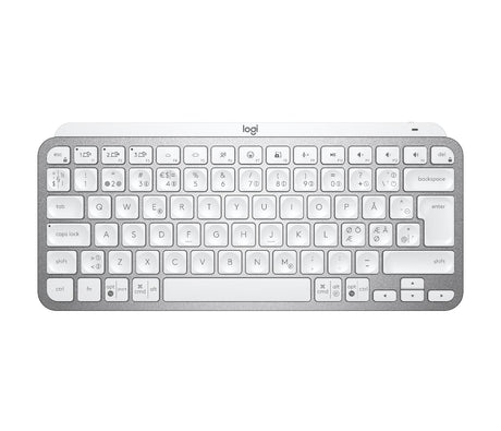 Logitech - MX Keys Mini Minimalist Wireless Illuminated Keyboard - Nordic Layout Logitech