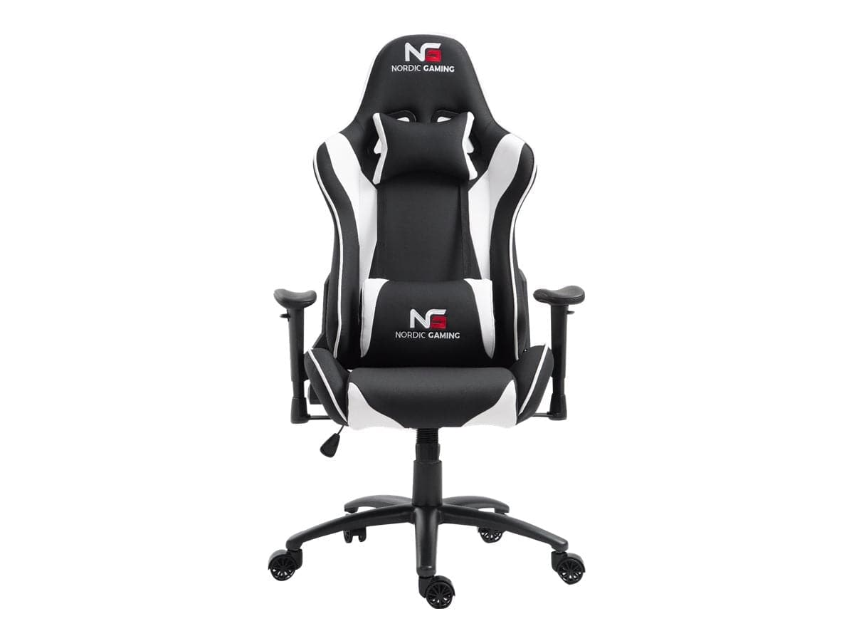 Nordic Gaming Racer Stol Vit - PS5 Färg