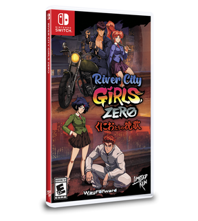 River City Girls Zero - Limited Run #139 – omslag til Nintendo Switch