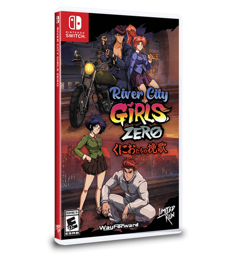 River City Girls Zero - Limited Run #139 – omslag til Nintendo Switch