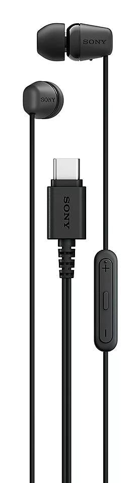 Sony IER-EX15C – øretelefoner med USB-C – sort