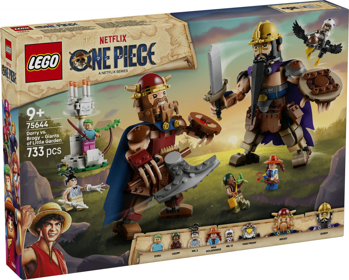LEGO - ONE PIECE - Dorry vs. Brogy – Giants of Little Garden (75644) LEGO