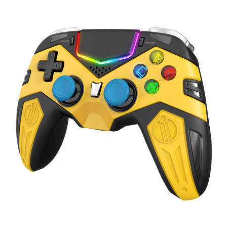 IPega PG-P4019A Trådlös Handkontroll / GamePad PS4 Pekplatta (gul)