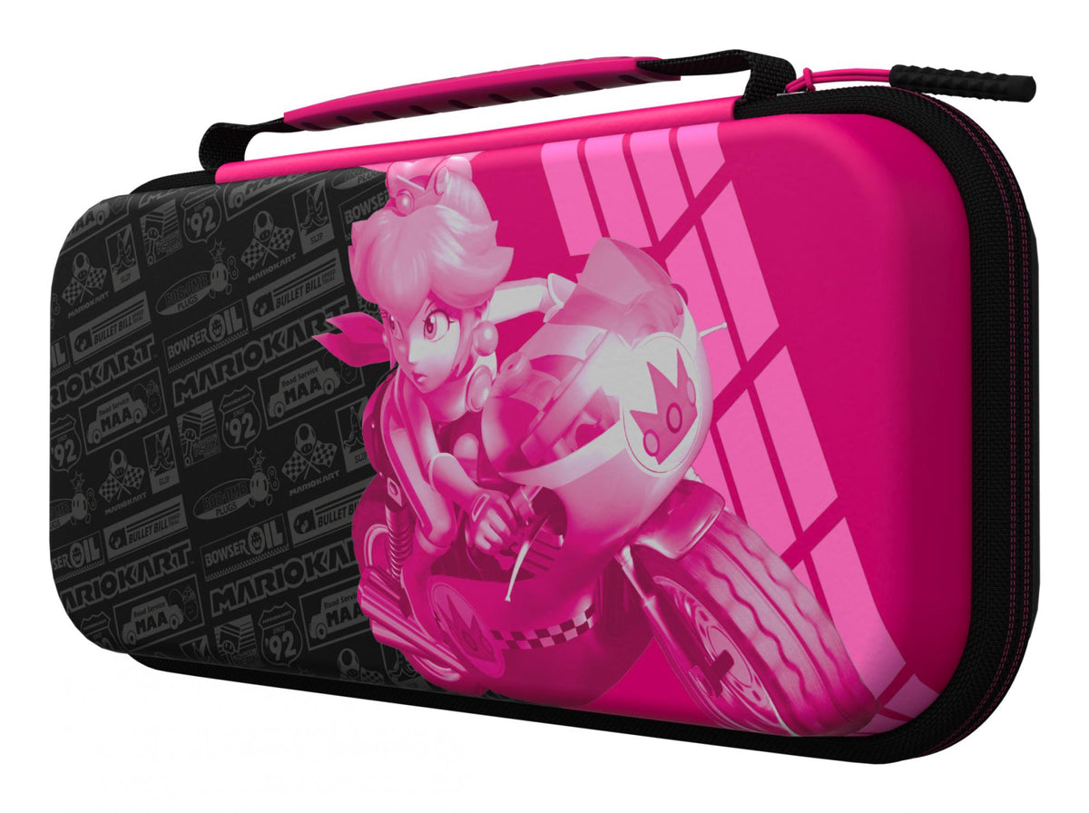 PDP Travel GLOW Case Grand Prix Peach Licensed Switch PDP