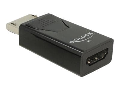 DeLOCK Videoadapter DisplayPort / HDMI Svart