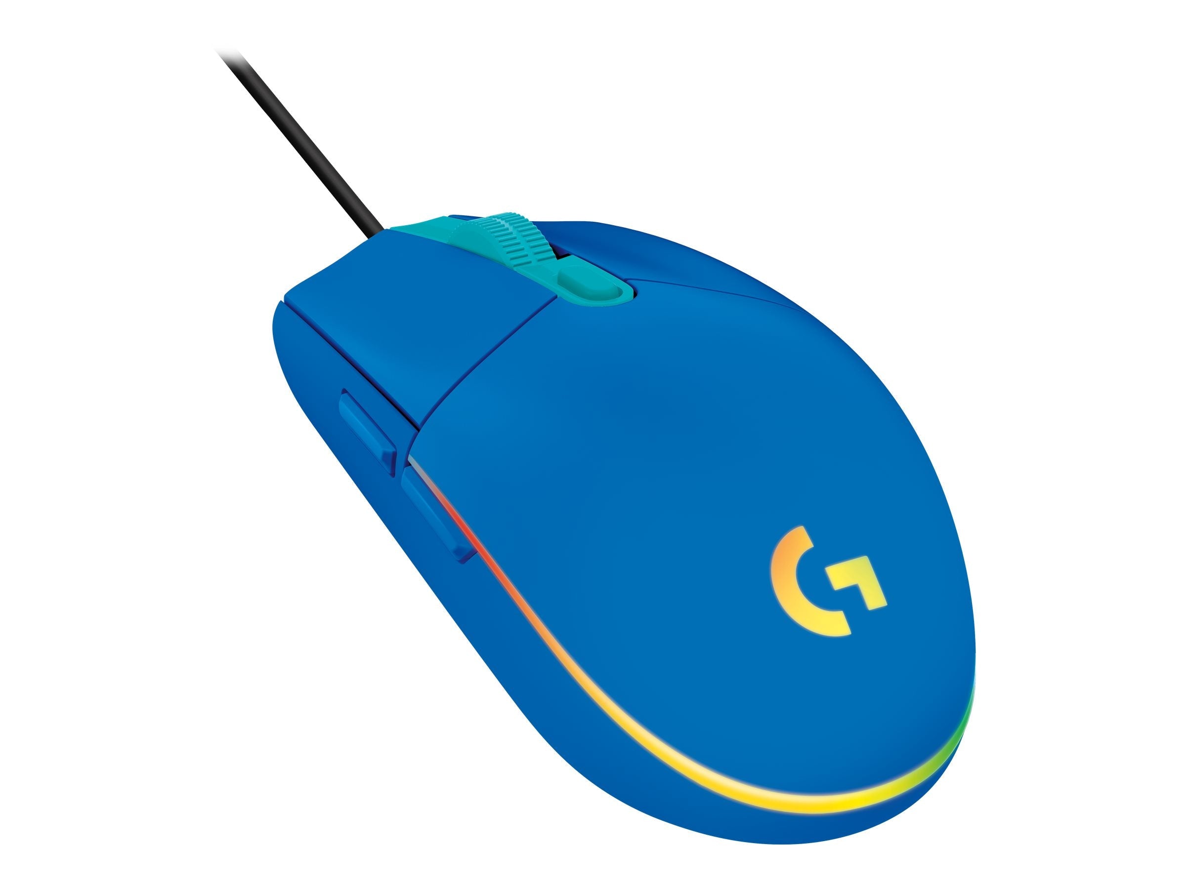 Logitech Gaming Mouse G203 LIGHTSYNC Optisk Kabel Blå