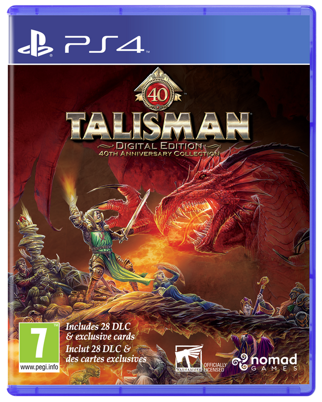 Talisman (40th Anniversary Edition Collection) – PlayStation 4 – spilomslag