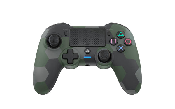 Nacon Trådlös Dualshock 4 V2-kontroll Asymmetrisk Camo Grön (PS4)