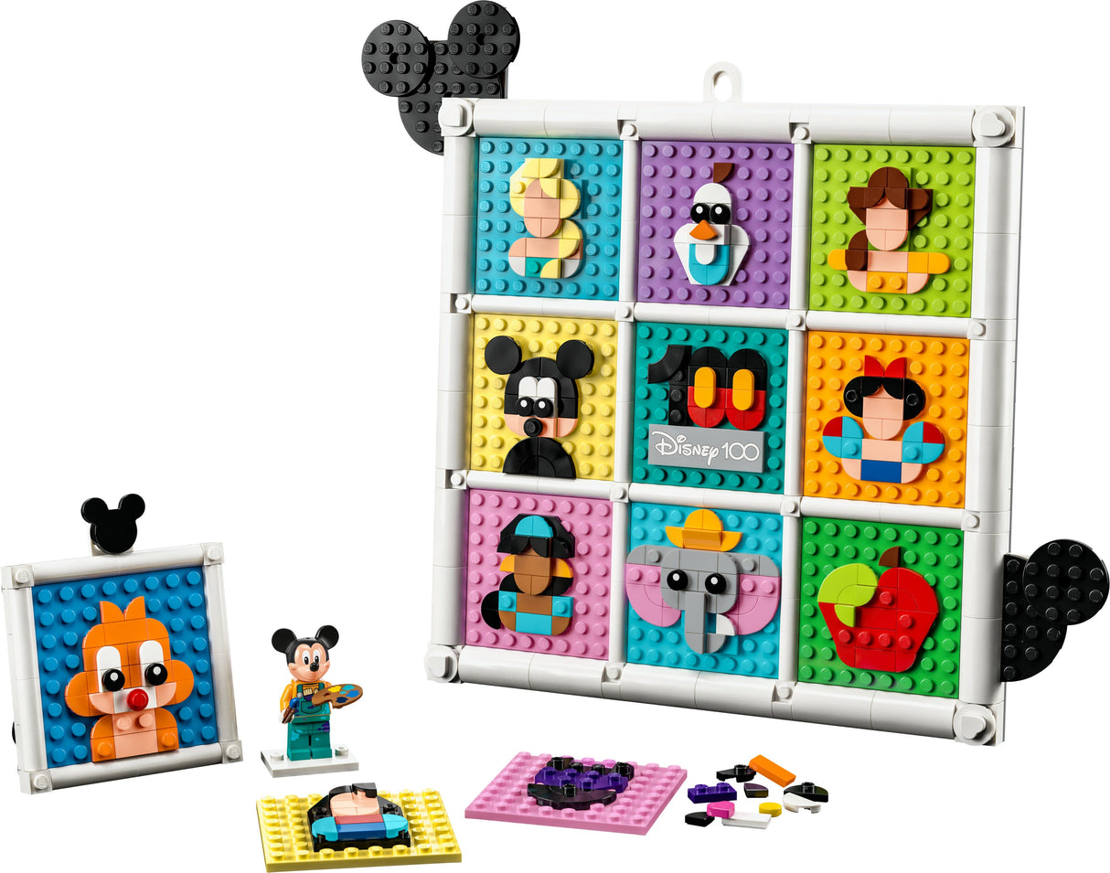 LEGO 43221 Disney 100 år Disney Animerade Ikoner Byggleksak