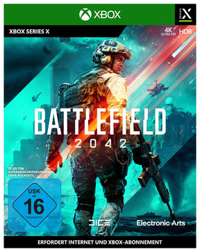 Battlefield 2042 – tysk import – Xbox Series X – spilomslag