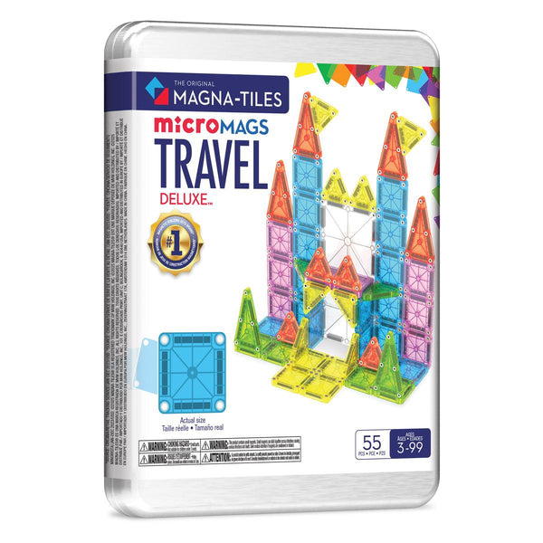MAGNA-TILES Travel Set Deluxe – Magnetisk byggesæt