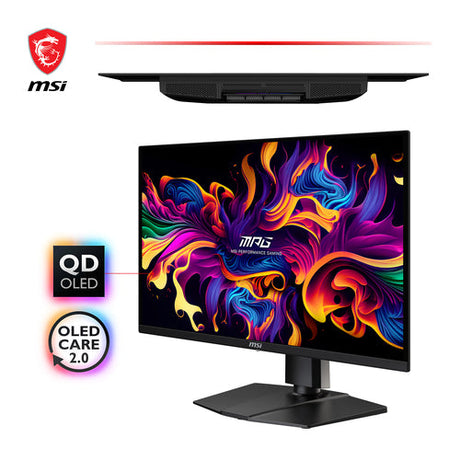 MSI MPG 321URXDE QD-OLED – skærm – Sort