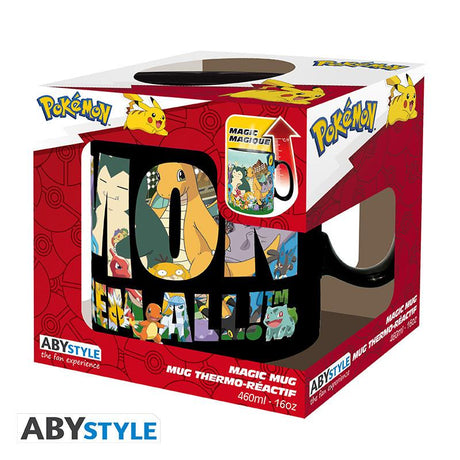 Pokemon - Heat Change Mug - Gotta Catch Em' all Abysse
