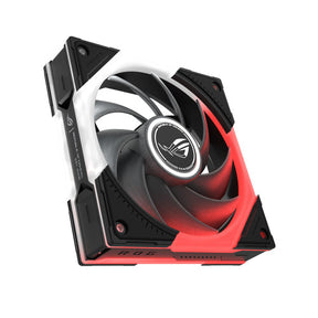 ASUS ROG Eurux GR120 ARGB Fan Single Pack – set skråt forfra