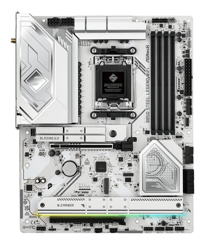 ASRock B850 Steel Legend WiFi bundkort - AM5, DDR5