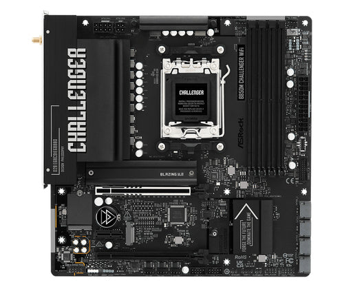 ASRock B850M Challenger WiFi bundkort - AM5, DDR5