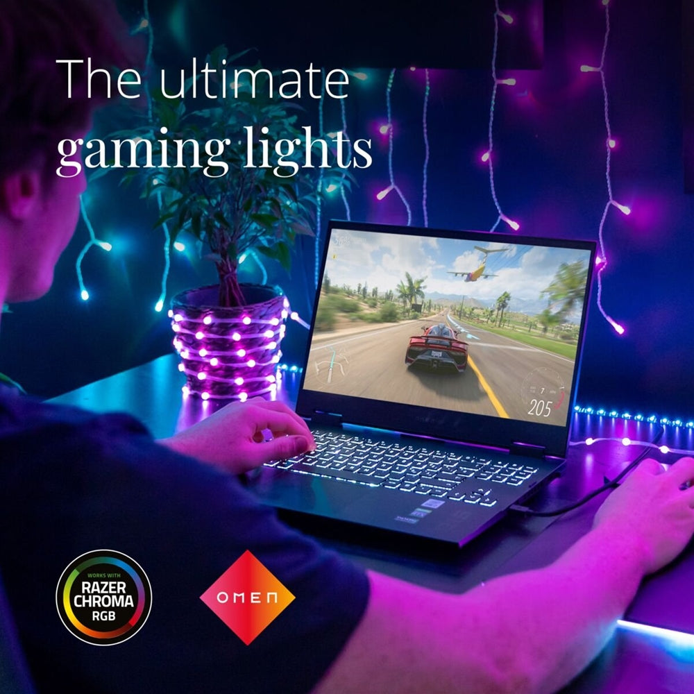 Twinkly Dots 200L RGB LED-remsa Med Svart Kabel 10 Meter