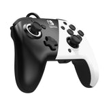 Faceoff Deluxe+ Audio Wired Controller - Svart/Vit