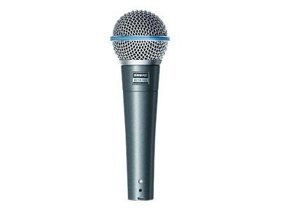 Shure Beta 58A Mikrofonkabel Supercardioid Blå