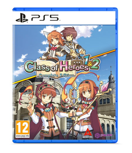 Class of Heroes 1+2 – PS5 – omslag