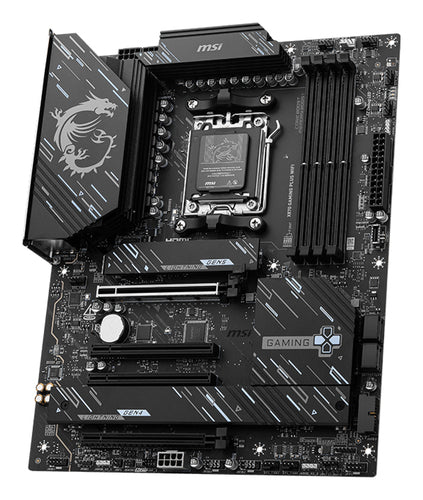 MSI X870 GAMING PLUS WIFI bundkort - AM5, ATX - visning 3
