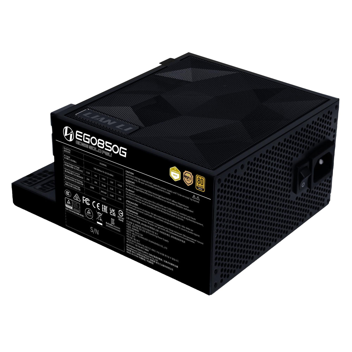 Lian Li Edge Gold 850W Black Lian Li