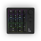 Glorious Numpad Förbyggd - Trådlös - Svart Skiffer