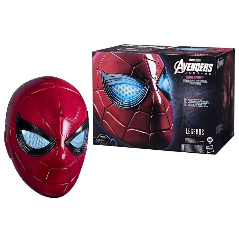 Marvel Spiderman Helmet 1:1 Elektronisk Hjälm
