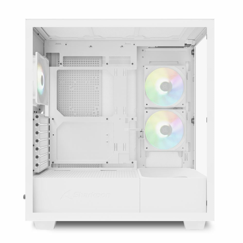 Sharkoon Rebel C60 Vit RGB ATX