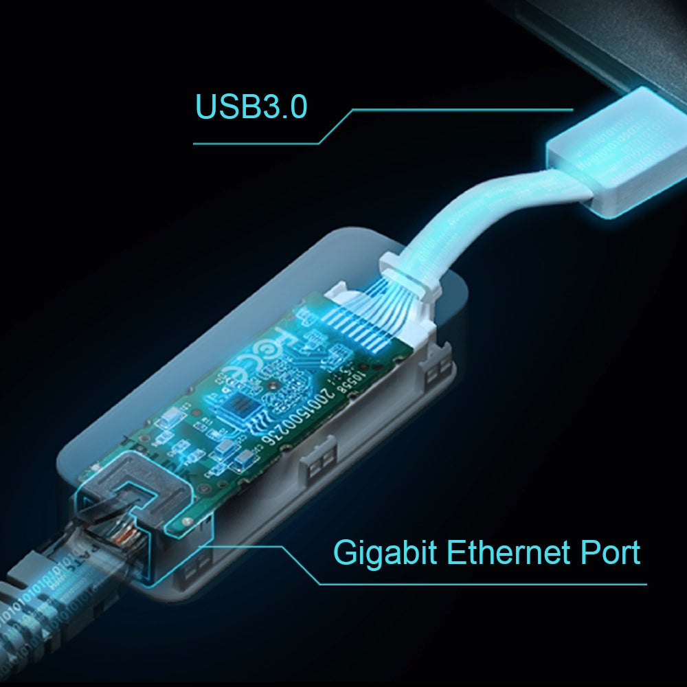 TP-Link Nätverksadapter SuperSpeed USB 3.0 1 Gbps Kablage