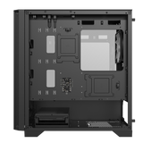 Montech Air 100 ARGB Black - Micro ATX, härdat glas, 4x ARGB-fläktar ingår