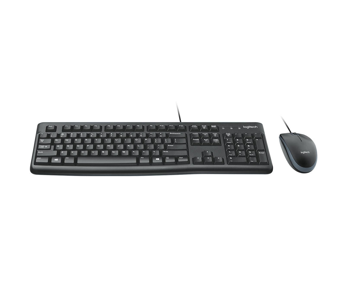 Logitech Desktop MK120 Tastatur og mus-sæt Kabling Nordisk