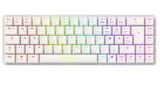 Hvidt Sharkoon PureWriter W65 tastatur med tysk layout