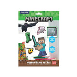 Minecraft Fönsterklistermärken - 21 X 15 Cm