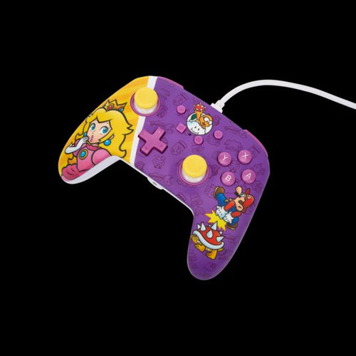 PowerA Enhanced Wired Controller – Princess Peach Battle – Switch – produktbillede 10