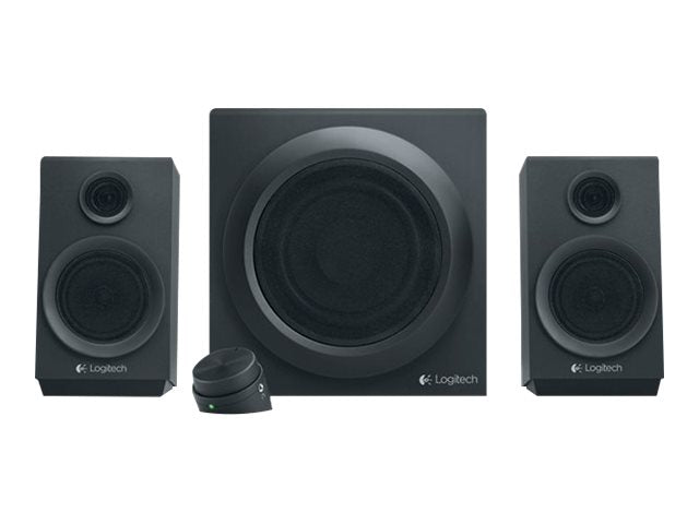 Logitech Z333 2.1-kanals Högtalarsystem Svart